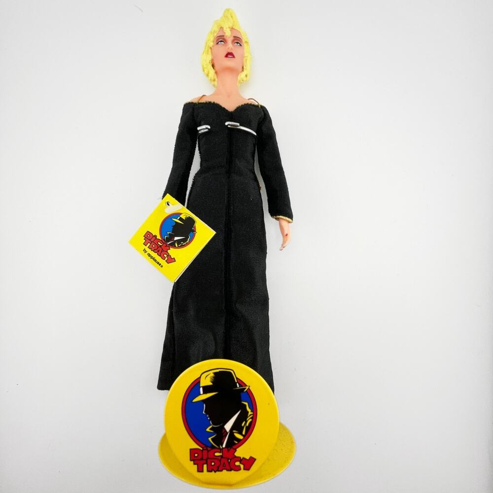 Madonna Breathless Mahoney Vintage 1990 Applause Dick Tracy 9" Doll New w/stand.